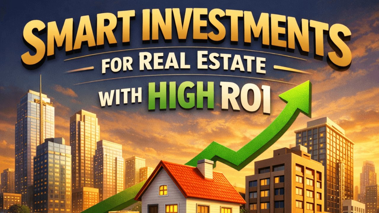 Smart Investments for Real Estate with High ROI