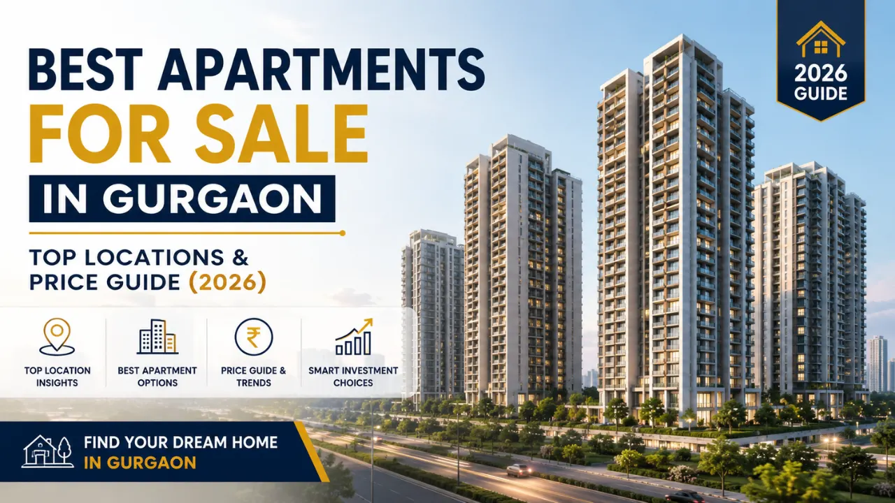 Best Apartments for Sale in Gurgaon: Top Locations & Price Guide (2026)